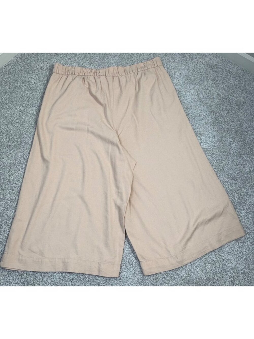 Gap Womens Tan Culottes 16 Gauchos Shifting Sand Pull on Drapey